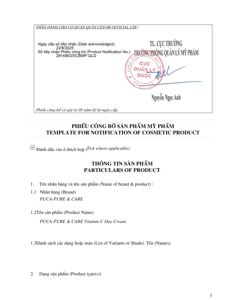 Kem dưỡng ẩm đa tầng cho làn da căng mịn cả ngày _ Pure & Care Hyaluronic Acid Plumping Day Cream